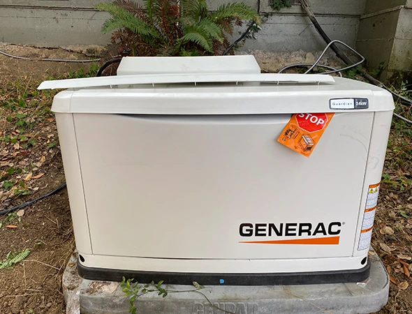 commercial backup generator setups in Woodside