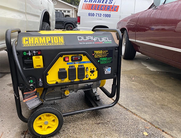 portable generator Services in Menlo Park