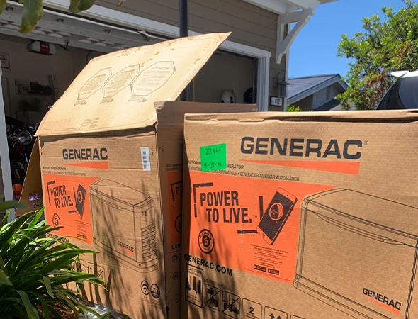 Standby Generator Installation in Atherton, CA