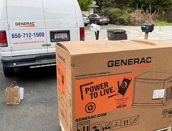 generator installation services in Menlo Park